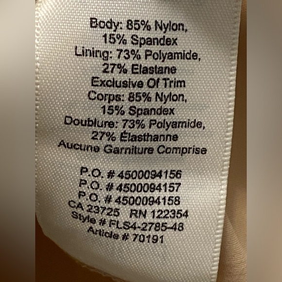 Wilfred Aritzia Adriane Lace Mock Neck Lined Blouse Size Medium Oak Nude VGUC - Picture 9 of 9